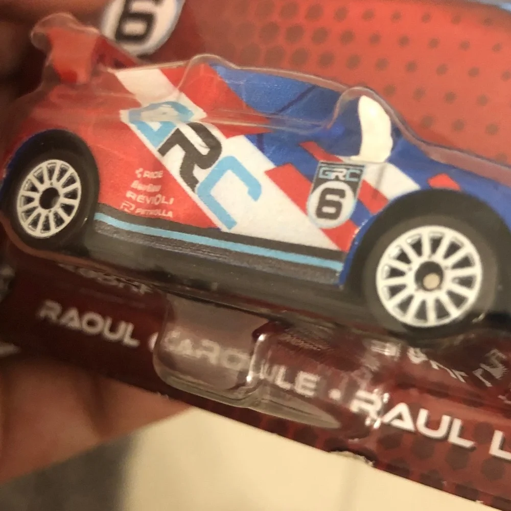 Pixar Cars Raoul Caroule Toy Car - Blue and Red